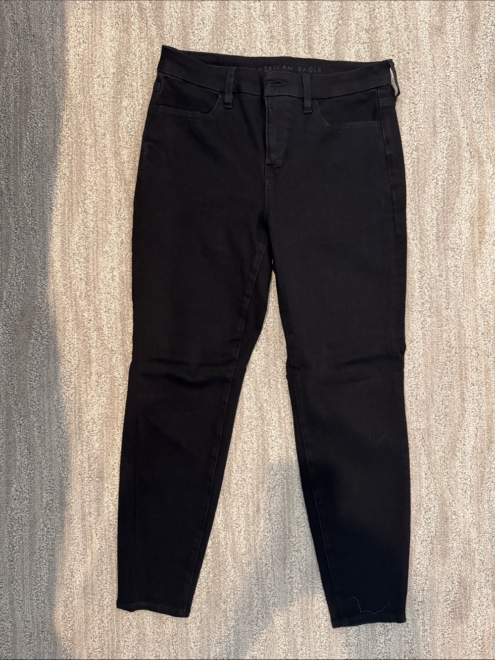 American Eagle Curvy High-Rise Jegging Black